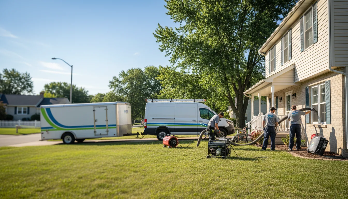 Flooded Basement Restoration And Cleanup With Repair in Dannebrog, NE near me